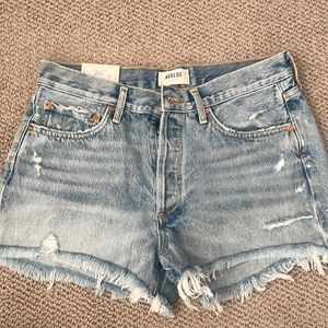 AGolde Parker jean shorts